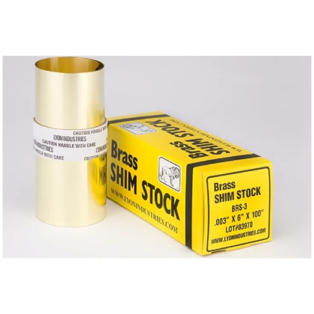 Brass Shim Stocks