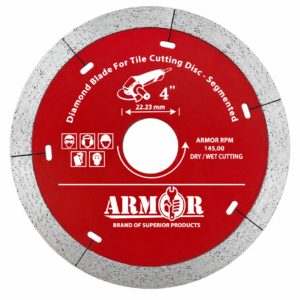 DIAMOND BLADE TILE CUTTING DISC SEGMENTED – 4″, 4.5″, 7″