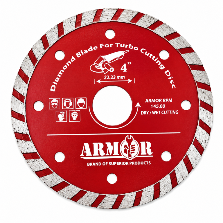 DIAMOND BLADE TILE TURBO CUTTING – 4″, 4.5″, 7″