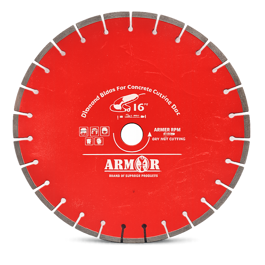 DIAMOND CONCRETE CUTTING BLADE - 300MM/12", 350MM/14", 400MM/16", 450MM/18", 500MM/20", 600MM/24"