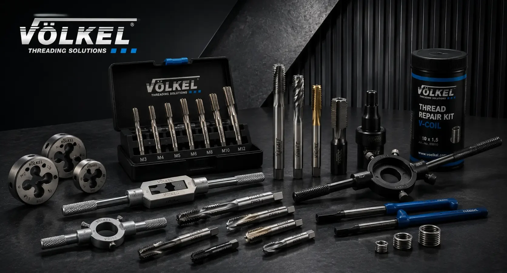 VÖLKEL THREADING SOLUTIONS FOR INDUSTRIAL MACHINING