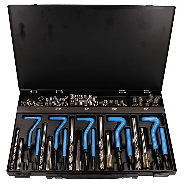 THREAD REPAIR KIT SET METRIC UNC UNF BSW