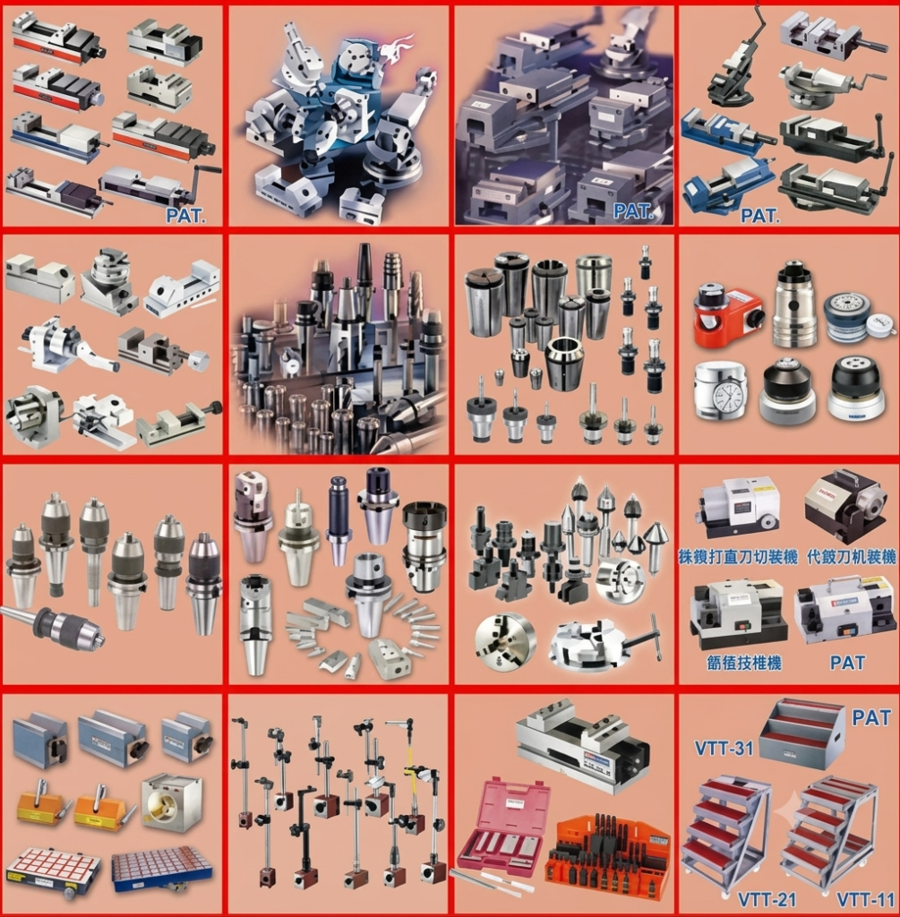 Chucks, Vices and Milling Machine Accessories